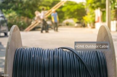 Outdoor fiber optic cable