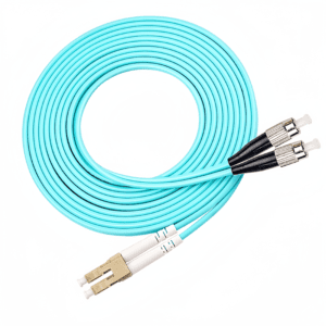 OM3 LC-FC multimode duplex patch cord