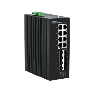 managed industrial network switch 8SFP 8 Ethernet port