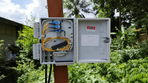 outdoor fiber termination boxes
